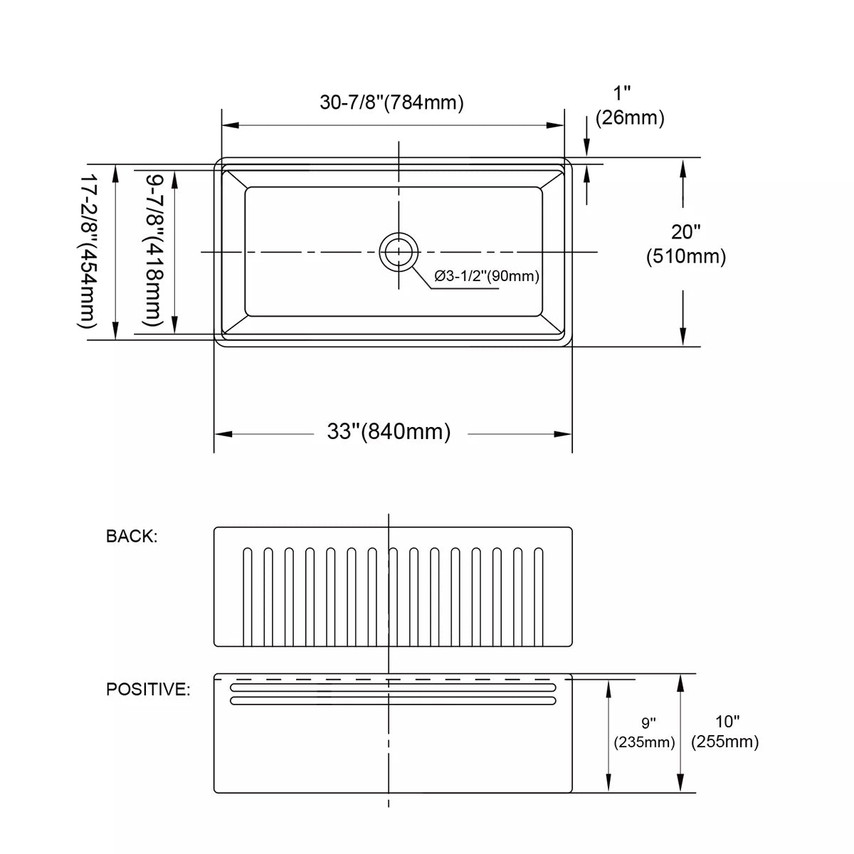 The Halstead Farm Sink